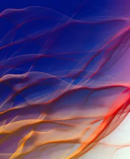 Samolepící tapety Samolepící tapeta abstraktní vlnky plné barev