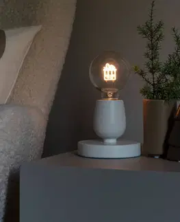 Vánoční vnitřní dekorace Konstsmide Christmas LED stolní dekorační lampa ze dřeva, dárek