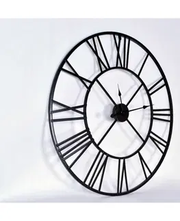 Hodiny TZB Nástěnné hodiny ITALY 80 cm černé