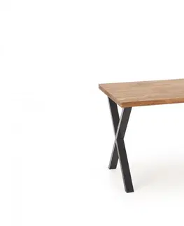 Jídelní stoly HALMAR Jídelní stůl APEX 120x78 cm dub