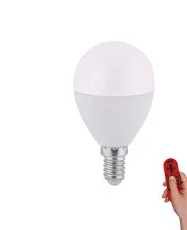 LED žárovky LEUCHTEN DIREKT is JUST LIGHT LED žárovka RGB+W Smart Home E14 MEDION RGB+2700-5000K