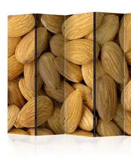 Paravány Paraván Tasty almonds Dekorhome 225x172 cm (5-dílný)