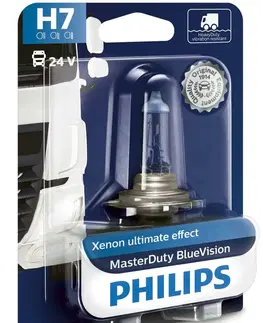 Autožárovky Philips H7 24V 70W PX26d Halogen MasterDuty BlueVision 1ks PH 13972MDBVB1