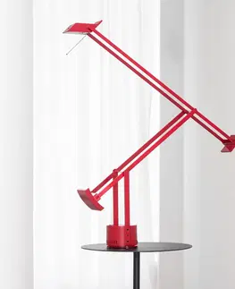 Stolní lampy Artemide Artemide Tizio LED designová stolní lampa, červená