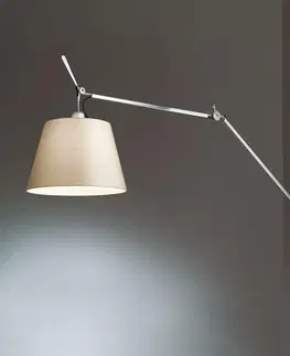 LED nástěnná svítidla Artemide Tolomeo Mega nástěnná, stolní a stojací lampa LED 2700K - se stmívačem na těle lampy - černá 0761W30A