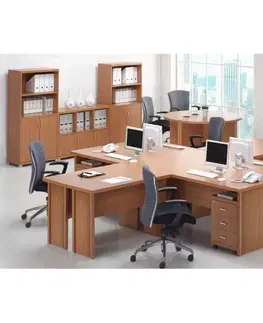 Kancelářské skříně Psací stůl OSCAR T01 Tempo Kondela