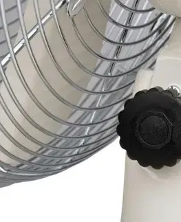 Ventilátory Exihand RETRO stolní ventilátor KALORIK VT 1021, 30cm, 35W, slonová kost