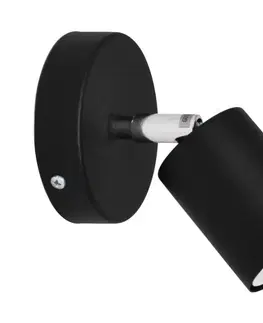 Svítidla  LED Nástěnné bodové svítidlo TUNE 1xGU10/6,5W/230V černá 