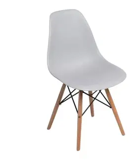 Výprodej nábytku skladem ArtD Židle P016W PP inspirovaná DSW | šedá