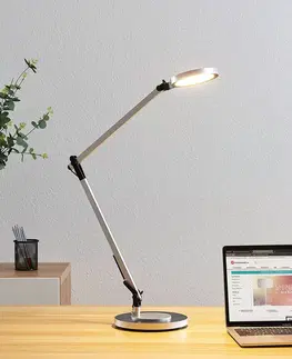 Stolní lampy kancelářské Lindby Lindby Rilana LED stolní lampa se stmívačem