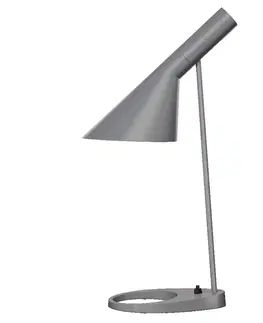 Stolní lampy Louis Poulsen Louis Poulsen AJ - designová stolní lampa, šedá