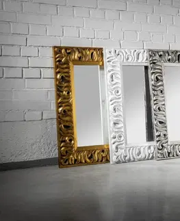 Koupelnová zrcadla SAPHO ZEEGRAS zrcadlo ve vyřezávaném rámu 90x90cm, stříbrná IN401