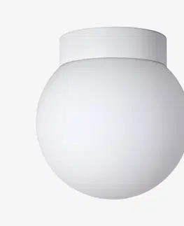 Moderní nástěnná svítidla LUCIS stropní a nástěnné svítidlo POLARIS S 1x100(77)W E27 sklo bílá opál BS19.11.280.41