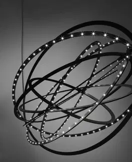 Designová závěsná svítidla Artemide COPERNICO LED S černá 1623020A