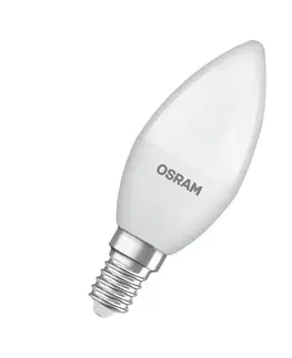 LED žárovky OSRAM OSRAM LED Classic Star, svíčka, matná, E14, 4,9 W, 2 700 K