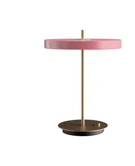 Stolní lampy na noční stolek UMAGE UMAGE LED stolní lampa Asteria Table USB růžová