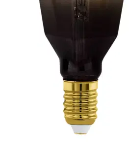 Stmívatelné LED žárovky EGLO LED žárovka E27 4W T100 1 700K filament sand dim