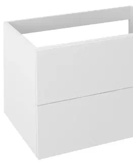 Koupelnový nábytek SAPHO TREOS umyvadlová skříňka 75x53x50,5cm, bílá mat TS070-3131