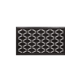 Koberce a koberečky BO-MA Trading Rohožka guma 1252 černá, 40 x 70 cm