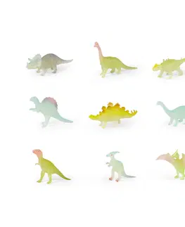 Hračky RAPPA - Dinosauři svítí ve tmě 9 ks v sáčku