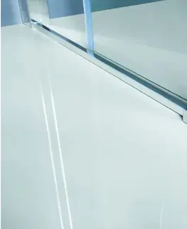 Sprchové kouty HOPA Sprchové dveře ESTRELA BARVA rámu Chrom/Leštěný hliník (ALU), Rozměr A 130 cm, Směr zavírání  Levé (SX), Výplň Čiré bezpečnostní sklo 6 mm BCESTR13CCL
