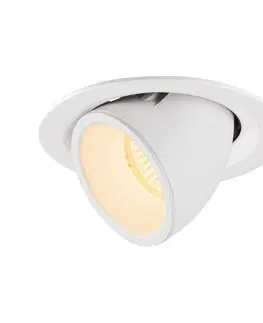 LED podhledová svítidla SLV BIG WHITE NUMINOS GIMBLE M zápustné stropní svítidlo bílé 3000 K 40° 1005952