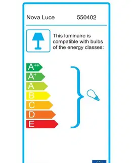 Moderní závěsná svítidla Nova Luce Moderní závěsné svítidlo Finezza ve třech barevných provedeních - 3 x 10 W, pr. 500 mm, matná šedá NV 550402