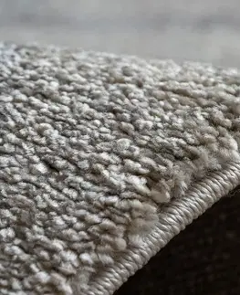 Koberce a koberečky Dywany Lusczow Kusový koberec SOFT ETNO hnědý, velikost 140x190