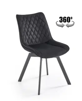Jídelní sety Otočná jídelní židle K520 Halmar Béžová
