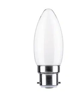 LED žárovky Paulmann Paulmann LED žárovka-svíčka B22d 4,7W 4 000K opál