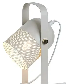 Designové stolní lampy Rabalux stolní lampa Ronnie E14 1x MAX 25W béžová 5255