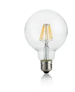 LED žárovky LED Žárovka Ideal Lux Classic E27 8W 153971 4000K globo