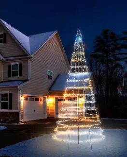 Vánoční venkovní dekorace twinkly Twinkly Light Tree venkovní, RGBW, výška 600cm