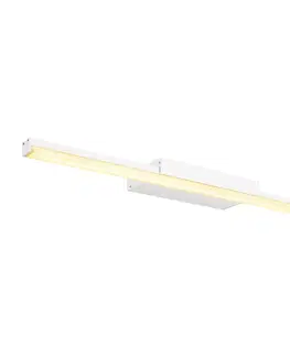 LED nástěnná svítidla SLV BIG WHITE GLENOS 60 vnitřní LED svítidlo pro zrcadla bílé CCT přepínač 3000/4000K 1003507