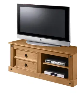 TV stolky / Pokojové stěny TV stolek CORONA vosk 161017