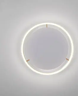 Stropní svítidla JUST LIGHT. LED stropní svítidlo Ritus, Ø 39,3 cm, matná mosaz