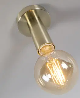 Stropni svitidla Moderní zlaté stropní svítidlo - Facil 1