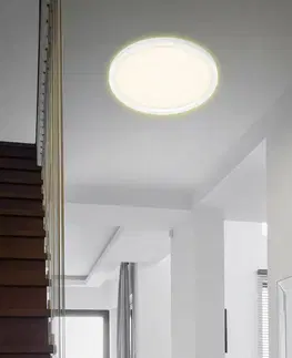 Stropní svítidla Briloner LED stropní světlo 7363, Ø 42 cm, bílá