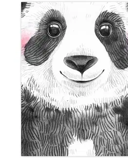 Obrazy do dětského pokoje Dekorace do dětského pokoje - Obraz panda