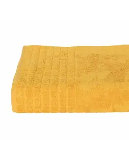 Ručníky Modalový ručník nebo osuška, Modal, žlutá 50 x 95 cm