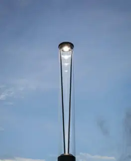 Stojací svítidla FARO RUSH sloupková lampa, tmavě šedá, 3.7M 2700K 180st CASAMBI