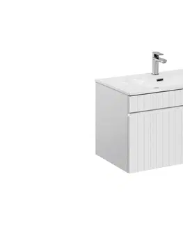 Koupelnový nábytek Comad Koupelnová skříňka pod umyvadlo Iconic 80 cm bílá