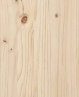 Komody Komoda 230 cm Dekorhome Přírodní dřevo