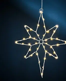 Svíčky a světelné dekorace LED hvězda "Severka"