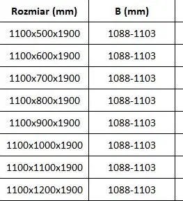Sprchové kouty MEXEN/S ROMA sprchový kout 110x90, transparent, chrom 854-110-090-01-00