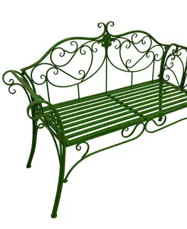 Zahradní lavice Zahradní lavička ETELIA Tempo Kondela Zelená