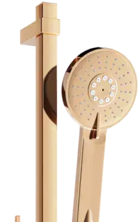 Sprchy a sprchové panely Posuvný sprchový set MEXEN DQ40 růžovo-zlatý