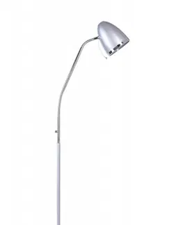 Stojací lampy Stojací lampa SANDY L2090 stříbrná