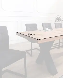 Jídelní stoly LuxD Designový jídelní stůl Thunder 200 cm divý dub