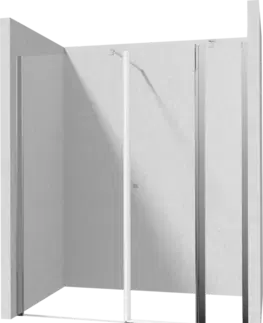 Sprchové kouty DEANTE/S Sprchové dveře výklopné 100 pevná stěna 90 KTSU043P+KTS_039P+KTS_011X KERRIA/0082